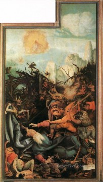 renaissance Painting - The Temptation of St Antony Renaissance Matthias Grunewald